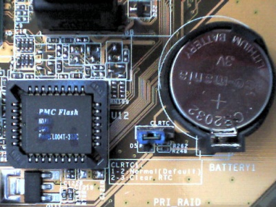   BIOS -  Flash ROM,      CMOS