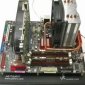 Pentium E2220 разогнан до 3701 МГц на воздухе